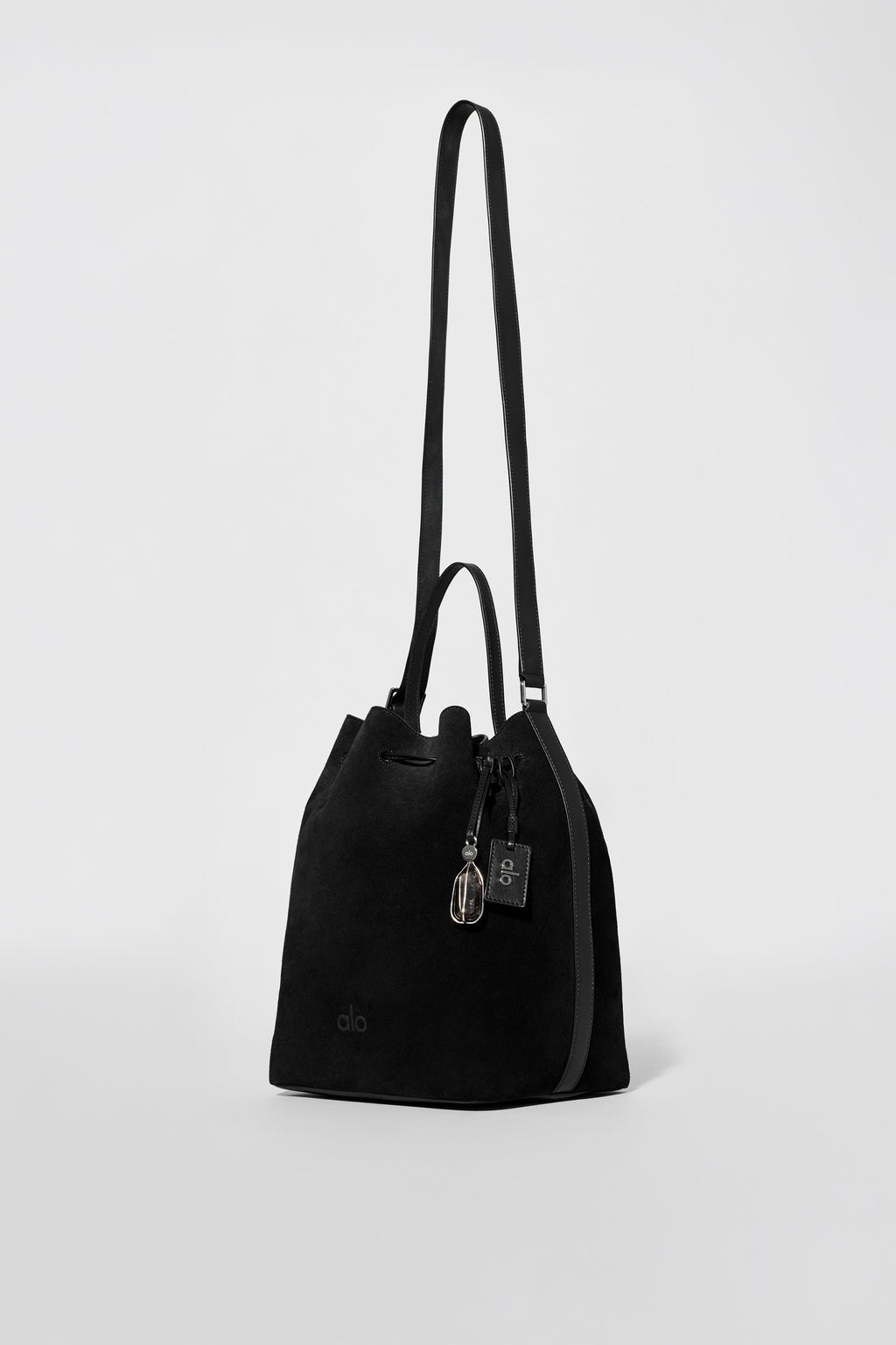 ALO Balance Bucket - Black Suede