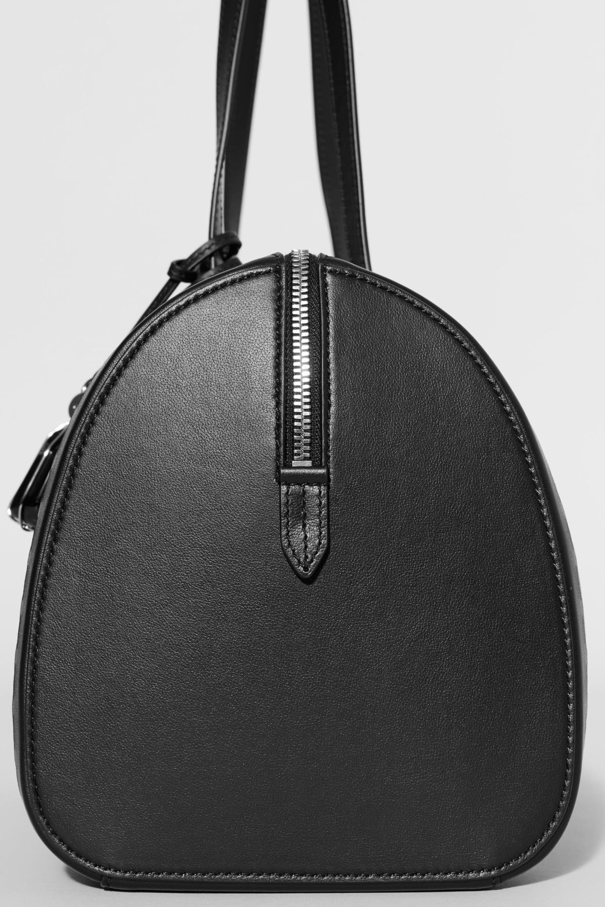 ALO Leather Mesh Shoulder Voyage - Black Leather Mesh