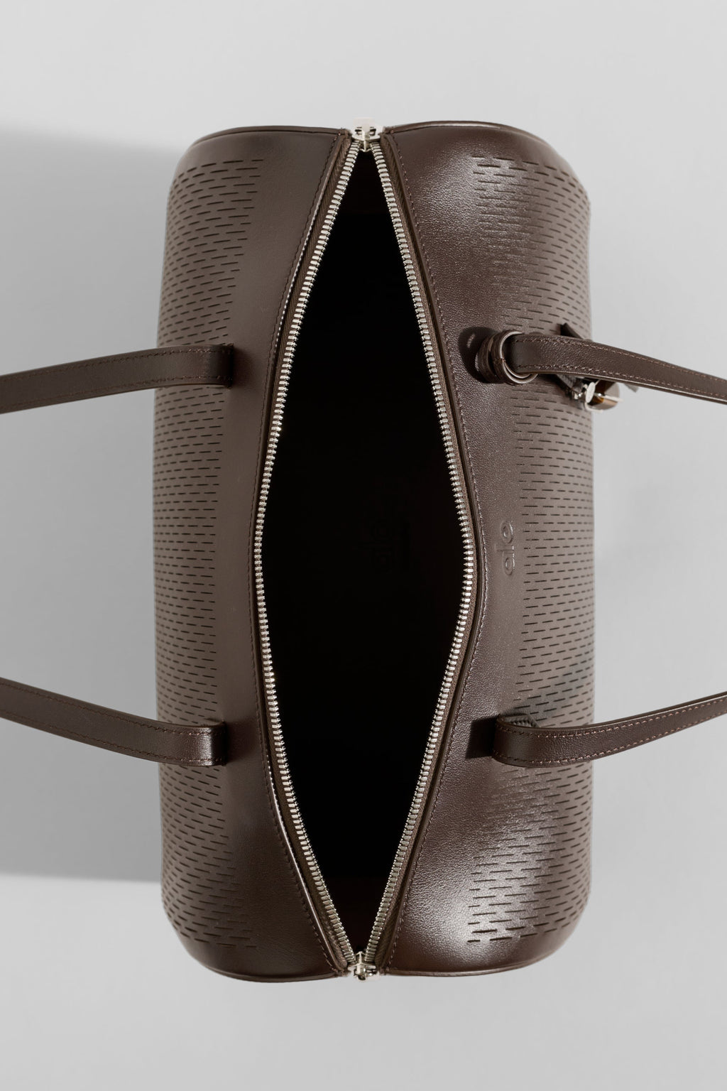 ALO Leather Mesh Shoulder Voyage - Espresso Leather Mesh