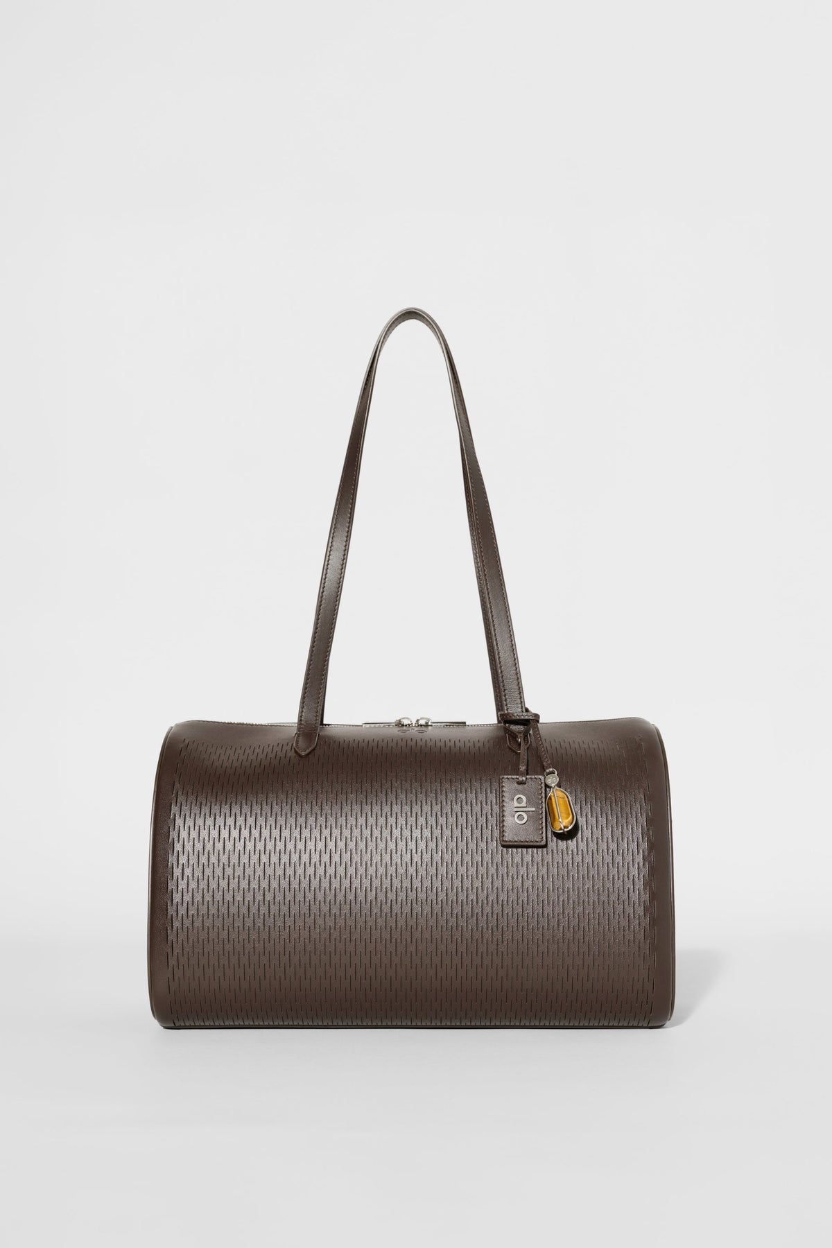 ALO Leather Mesh Shoulder Voyage - Espresso Leather Mesh