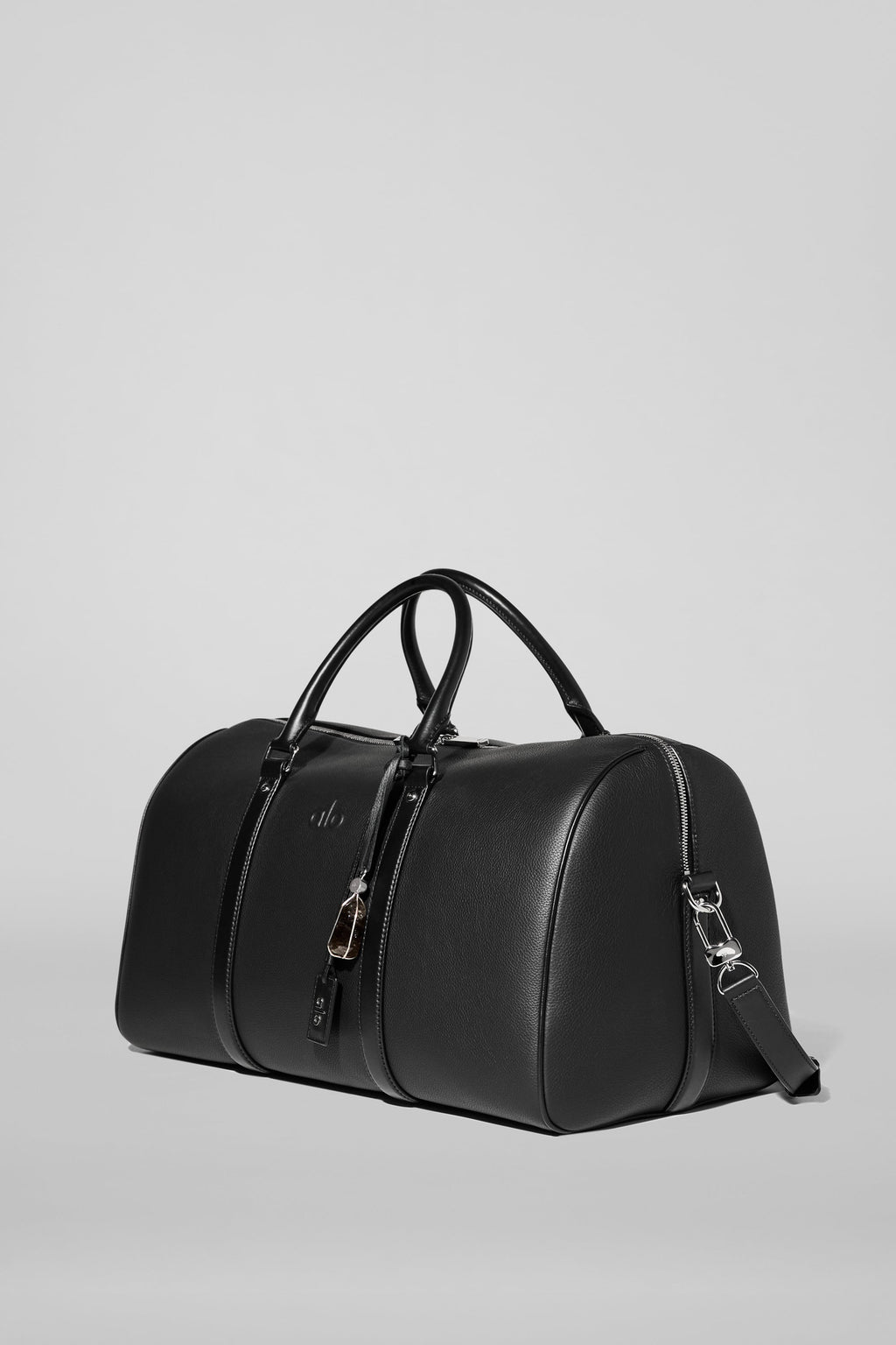 ALO Voyage Duffle - Black Leather