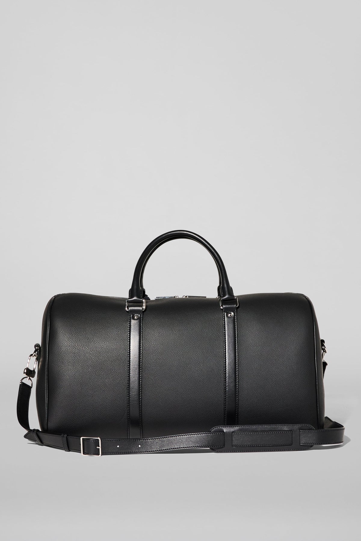 ALO Voyage Duffle - Black Leather