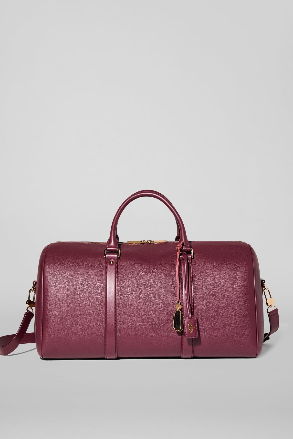 ALO Voyage Duffle - Bordeaux Leather