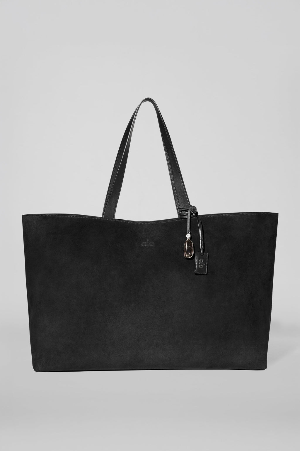 ALO Tranquility Tote - Black Suede