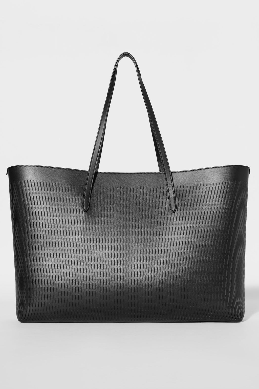 ALO Leather Mesh Tranquility Tote - Black Leather Mesh