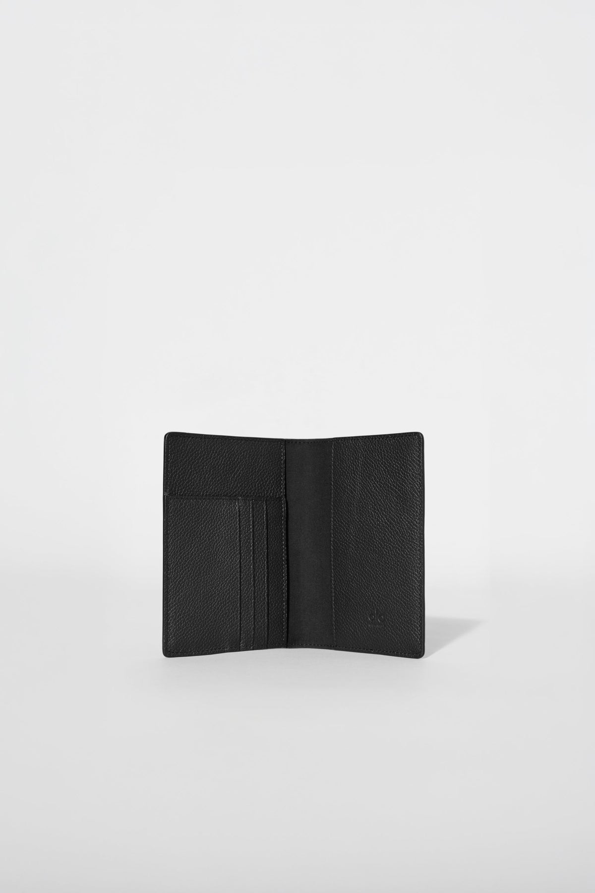 Passport Cover - Black Leather