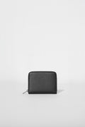 Zip Around Wallet - Black Leather