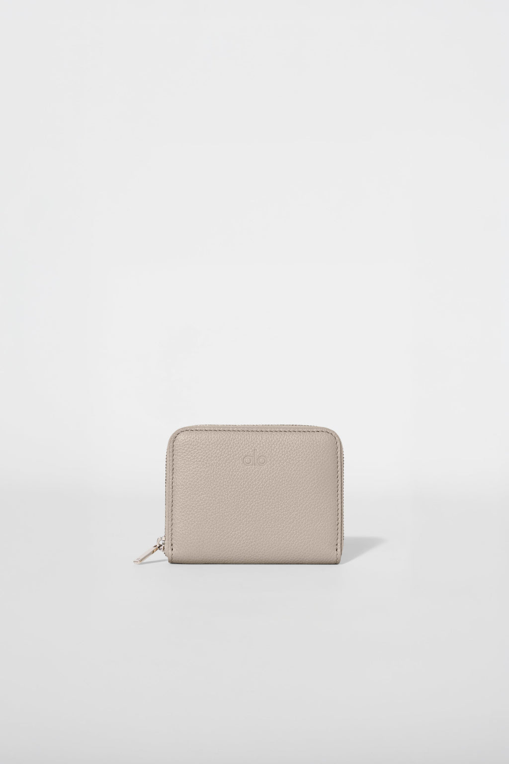 Zip Around Wallet - Gravel Leather