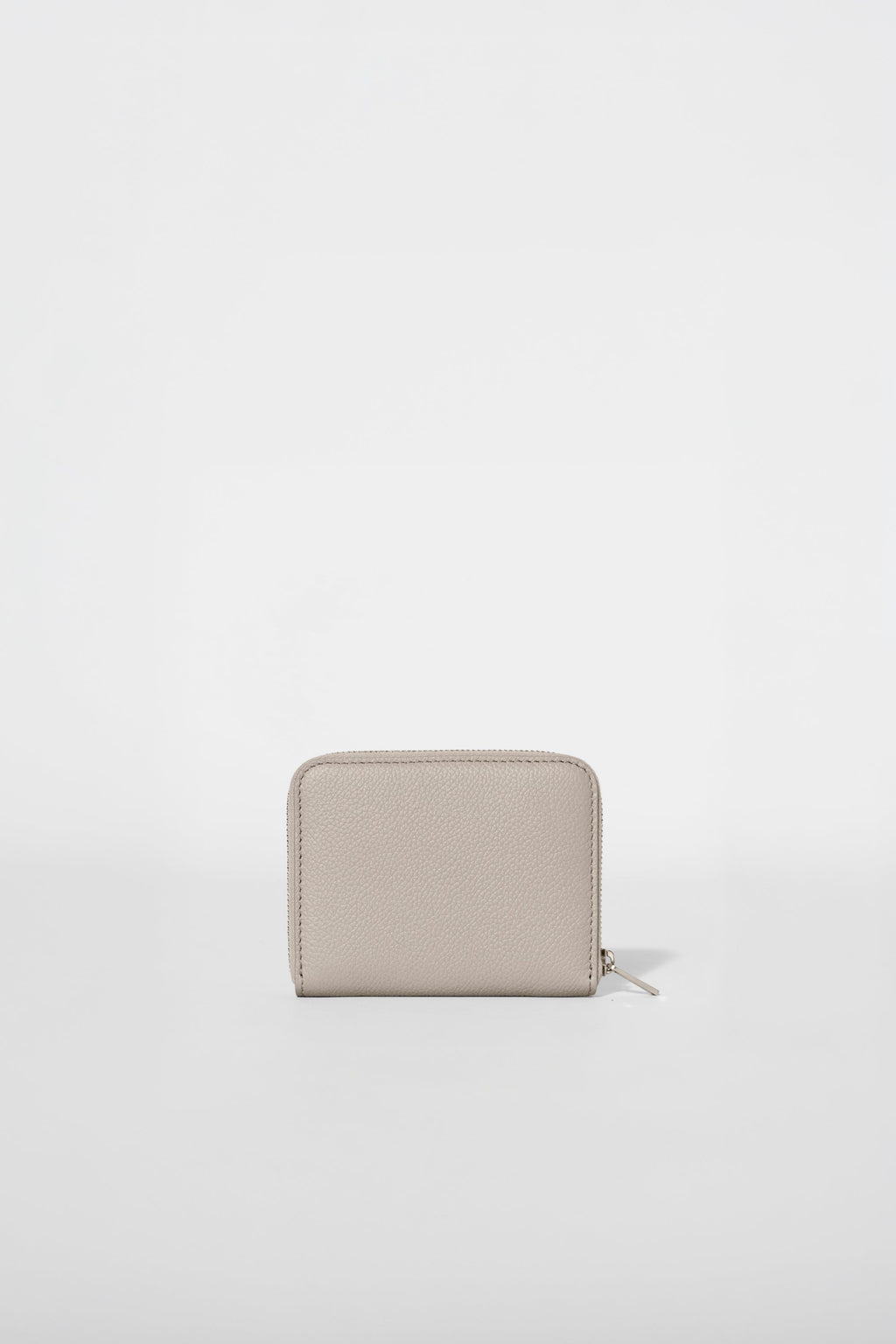 Zip Around Wallet - Gravel Leather