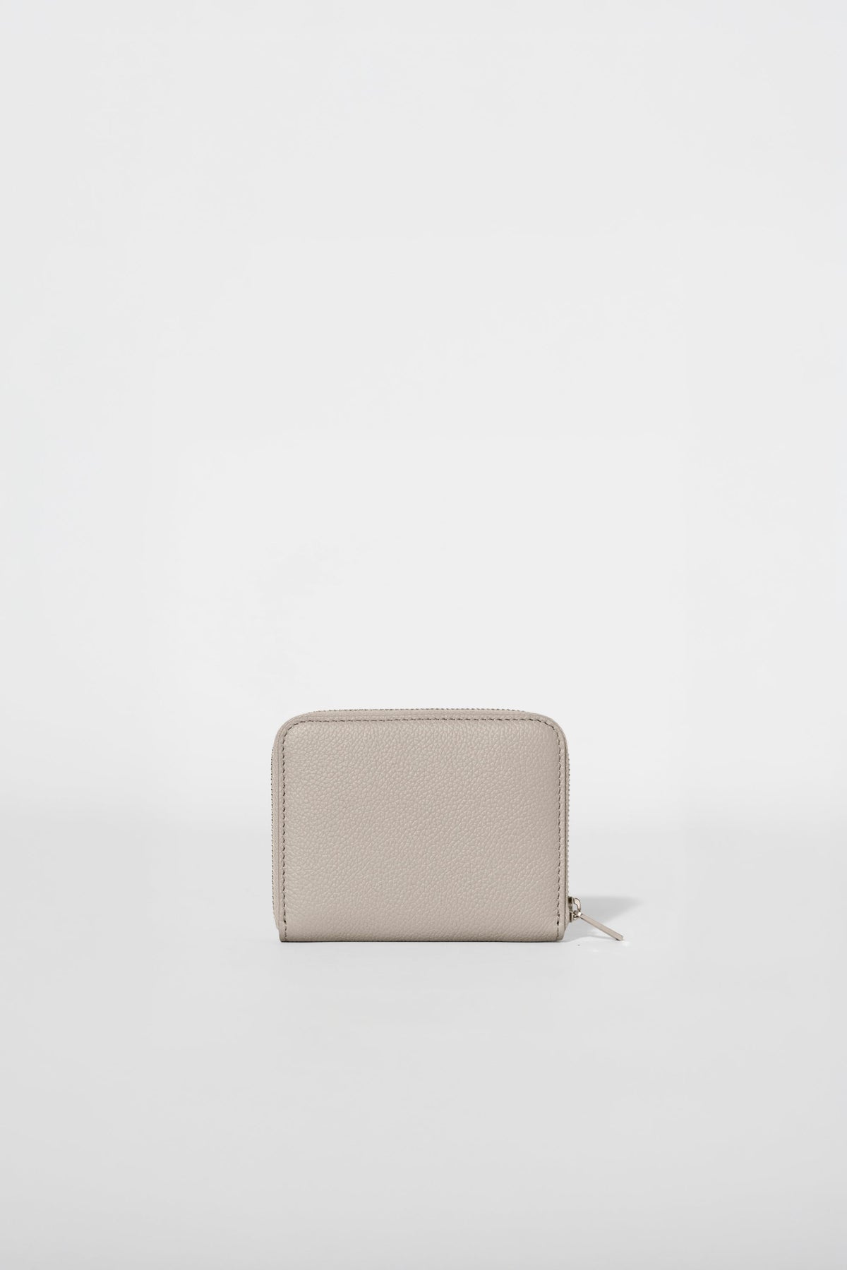 Zip Around Wallet - Gravel Leather